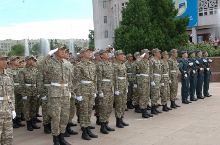 Принятие присяги в КазНУ