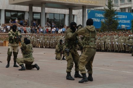Принятие присяги в КазНУ